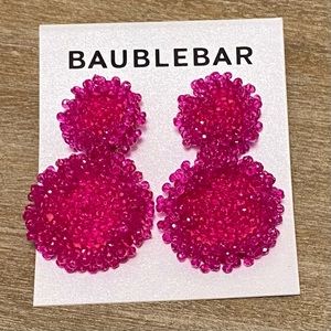 Baublebar Erin Small Earrings in Hot Pink